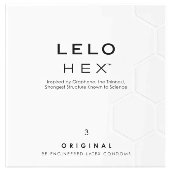 LELO Hex Original - luksuzni kondomi (3 komada)