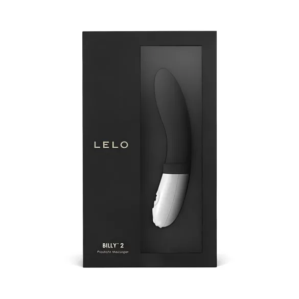 LELO Billy 2 - Punjivi, vodootporni vibrator za prostatu (crni)