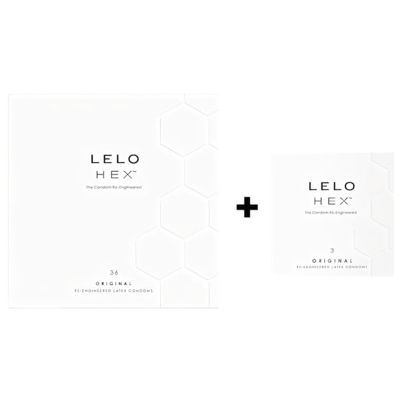 LELO Hex Original - luksuzni paket kondoma (36+3 komada)