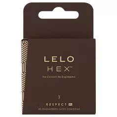LELO Hex Respect XL - luksuzni kondomi (3 kom)