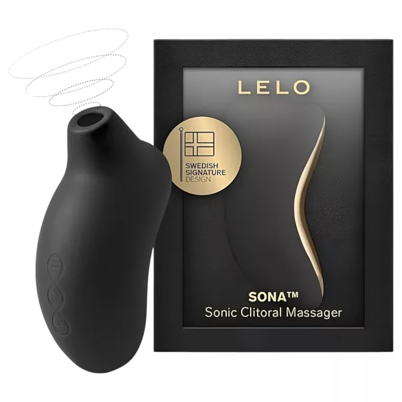 LELO Sona - talasni klitoralni stimulator (crni)