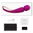 LELO Smart Wand 2 - veliki - bežični masažni vibrator (ljubičasta)