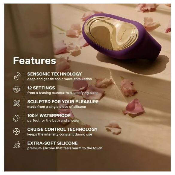 LELO Sona 2 Cruise - talasni stimulator klitorisa (crni)