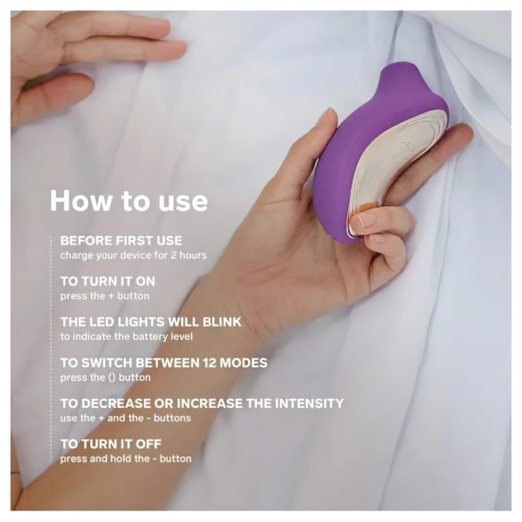 LELO Sona 2 Cruise - talasni stimulator klitorisa (crni)