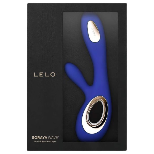 LELO Soraya Wave - Punjivi vibrirajući stimulator sa talasastim pokretom (plava)