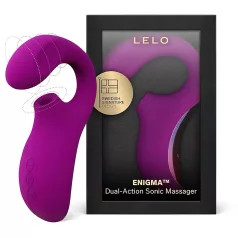   LELO Enigma - punjivi, vodootporni, 2u1 G-tačka vibrator (ljubičasti)