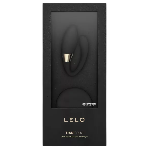 LELO Tiani Duo - Silikonski vibrator za parove (crna)