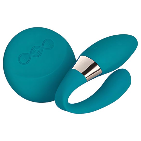 LELO Tiani Duo - Silikonski vibrator za parove (plavi)