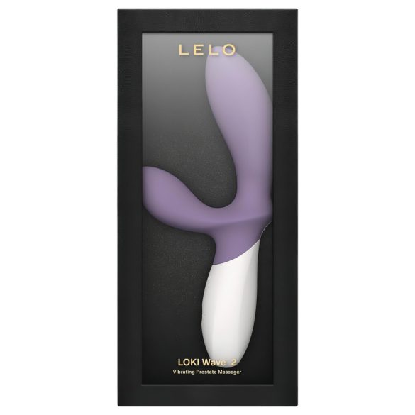 LELO Loki Wave 2 - Punjivi, vodootporni vibrator za prostatu (ljubičasti)