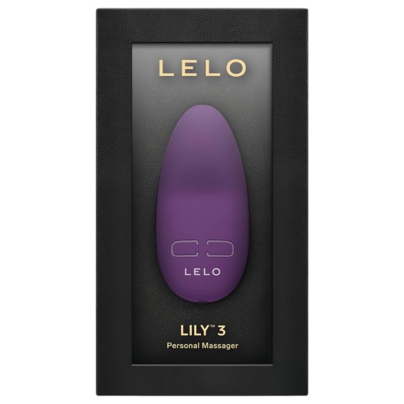LELO Lily 3 - Punjivi, vodootporni vibrator za klitoris (tamno ljubičasti)