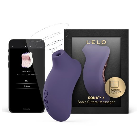 LELO Sona 3 - talasni klitoralni stimulator (ljubičasti)