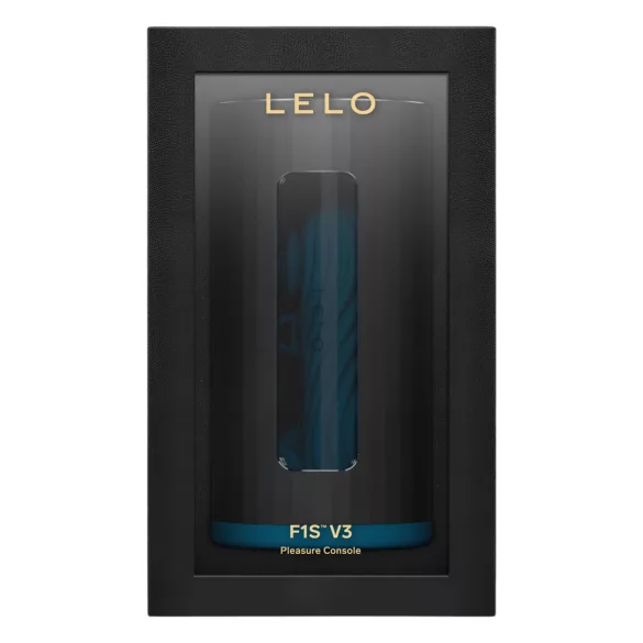 LELO F1s V3 - интерактивни мастурбатор (црно-плави)