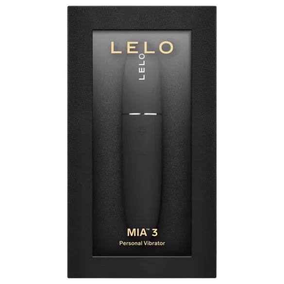LELO Mia 3 - putni ruž vibrator (crna)