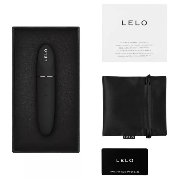 LELO Mia 3 - putni ruž vibrator (crna)