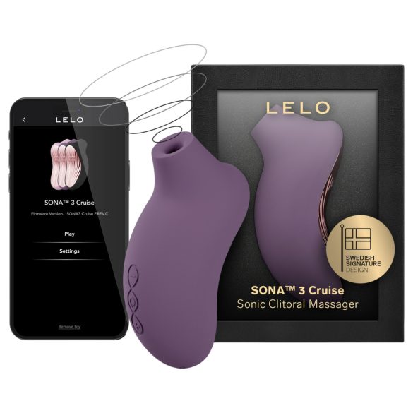 LELO Sona 3 Cruise - talasni klitoralni stimulator (ljubičasti)