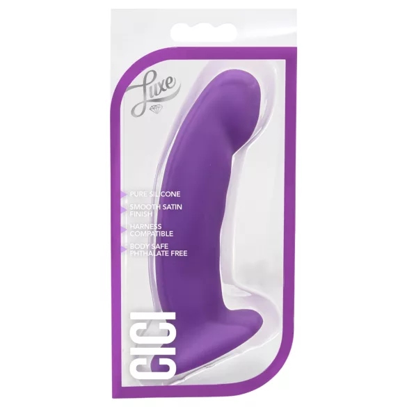 Blush Luxe - silikonski dildo (ljubičasti)