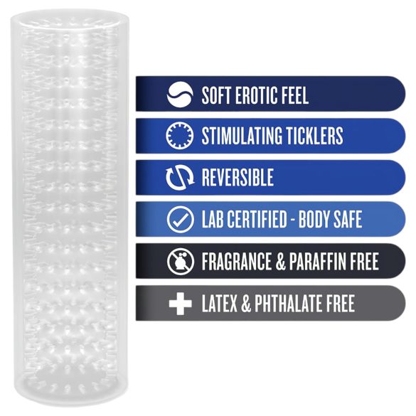 M For Man - prsten za penis (proziran)