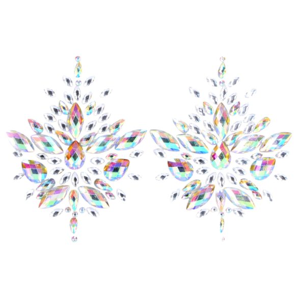 Le Désir - sjajne nalepnice za bradavice (dugin spektar)