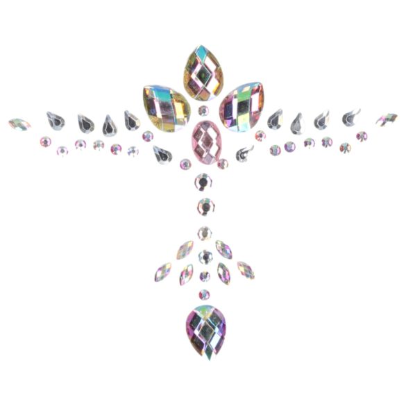 Le Désir - svetlucave nalepnice za dekolte (duga)