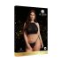 Le Désir Plus Size - komplet sa štrasom za žurku - crna (XL-3XL)