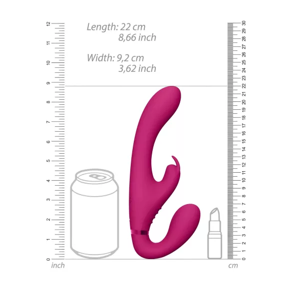 Vive Suki - Ručni Vibrator Bez Kaiša (Pink)