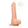 RealRock Dong 8 - realistični dildo sa testisima (20cm) - prirodna boja