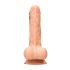 RealRock Dong 8 - realistični dildo sa testisima (20cm) - prirodna boja