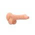RealRock Dong 8 - realistični dildo sa testisima (20cm) - prirodna boja