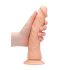 RealRock Dong 8 - realistični dildo (20cm) - prirodni ton
