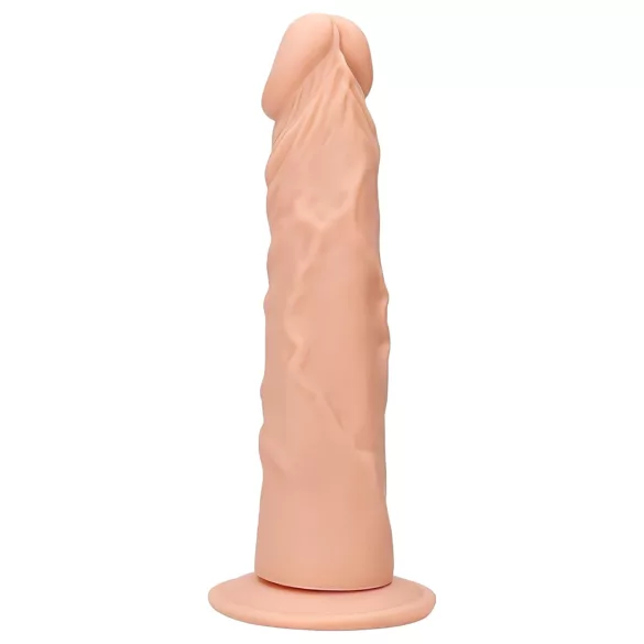 RealRock Dong 10 - realistični dildo (25cm) - prirodna boja