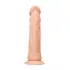 RealRock Dong 10 - realistični dildo (25cm) - prirodna boja