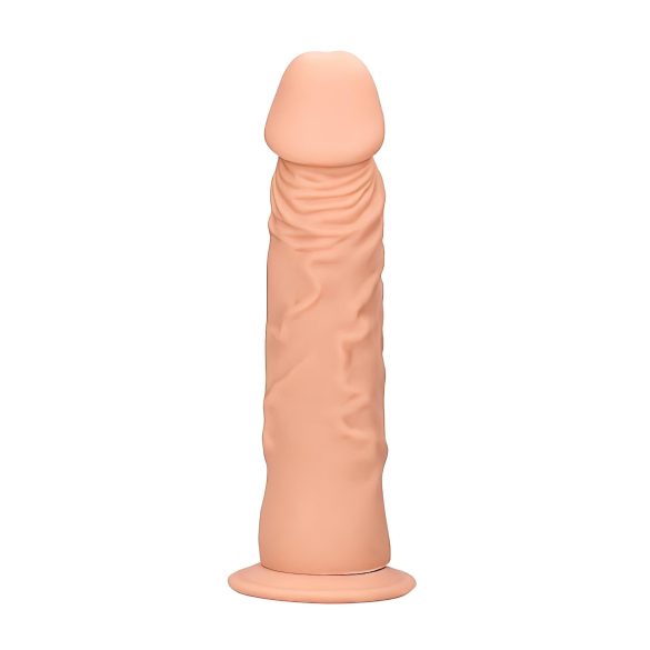 RealRock Dong 10 - realistični dildo (25cm) - prirodna boja