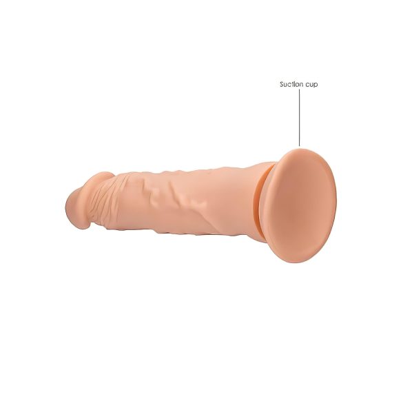 RealRock Dong 10 - realistični dildo (25cm) - prirodna boja