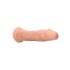 RealRock Dong 10 - realistični dildo (25cm) - prirodna boja