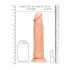 RealRock Dong 10 - realistični dildo (25cm) - prirodna boja
