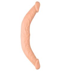   RealRock Double Dong 14 - dvostruki dildo (36 cm) - prirodna boja