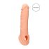 RealRock penis rukav 21cm - prirodno