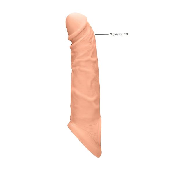 RealRock penis rukav 21cm - prirodno