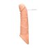 RealRock penis rukav 21cm - prirodno