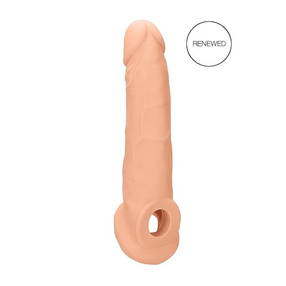 RealRock dodatak za penis 9 (21,5 cm) - prirodna boja