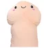 Plišani zagrljaj penis - 60cm (prirodna boja)