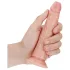 RealRock Slim - реалистичан дилдо - 15.5cm (природна боја)