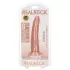 RealRock Slim - реалистичан дилдо - 15.5cm (природна боја)