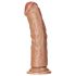 RealRock realistični dildo - 15,5cm (tamni prirodni)