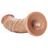 RealRock realistični dildo - 15,5cm (tamni prirodni)