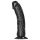 RealRock - realističan dildo sa vakuumom - 15.5cm (crni)