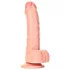 RealRock - realistični dildo sa vakuumom, 15,5cm (natur)