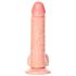 RealRock - realistični dildo sa vakuumom, 15,5cm (natur)