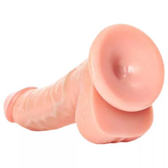 RealRock - realistični dildo sa vakuumom, 15,5cm (natur)