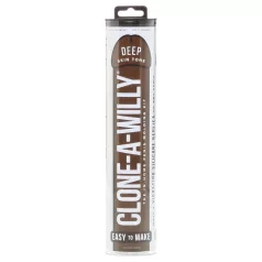   Clone-a-Willy - Set za kopiranje penisa sa vibratorom (smeđi)